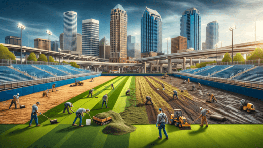 artificial turf installations across Tampa Bay