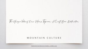 mountain culture