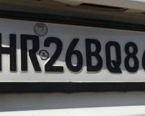book my high security number plate